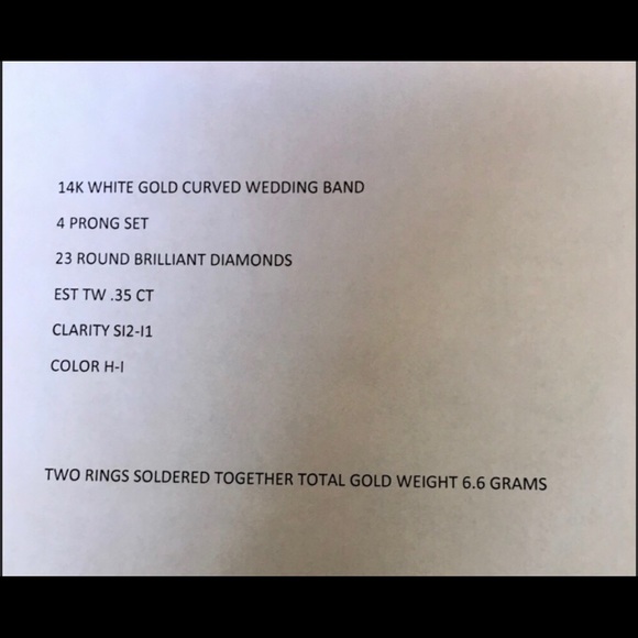 Neil Lane 14K Diamond Halo Ring & Diamond Band - Picture 10 of 10